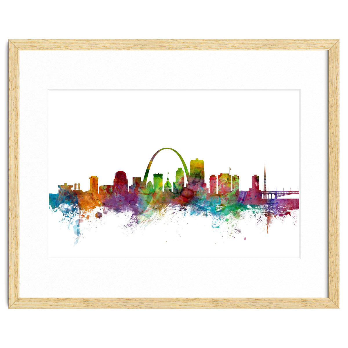 St Louis Missouri Skyline