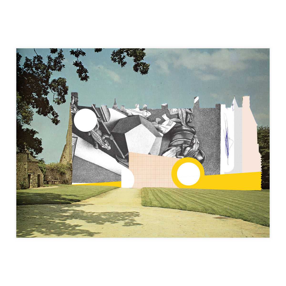 Abstract House Dream · Think Big (Print Only)