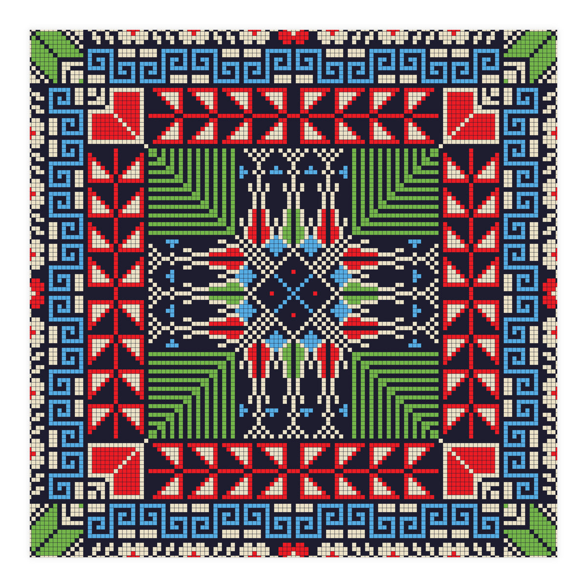 Tatreez 17 (Print Only)