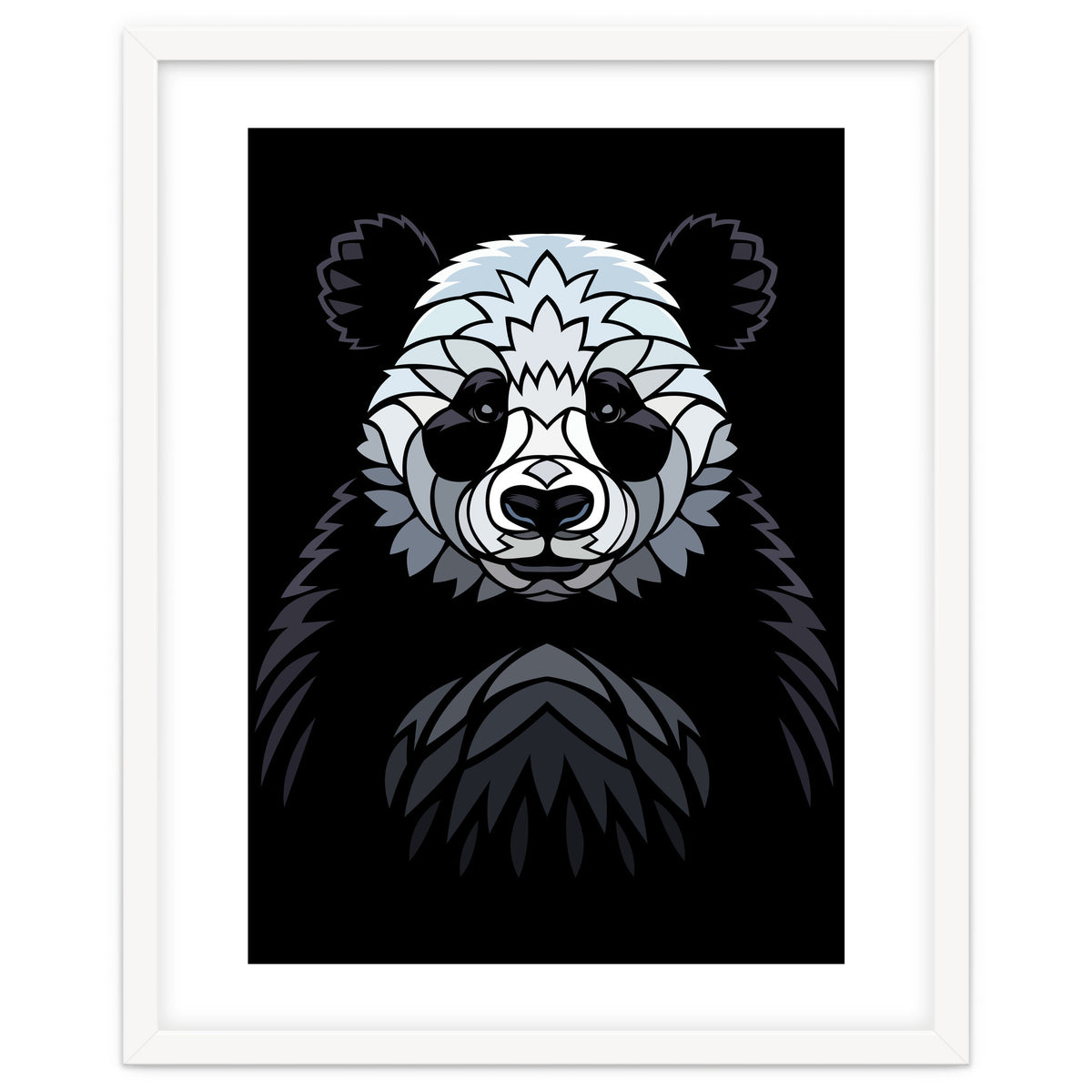 Tribal frontal Panda