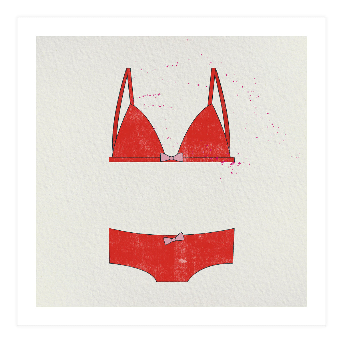 Bra and panties (Print Only)