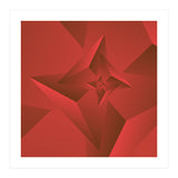 Redish Trendy Triangle  (Print Only) thumbnail
