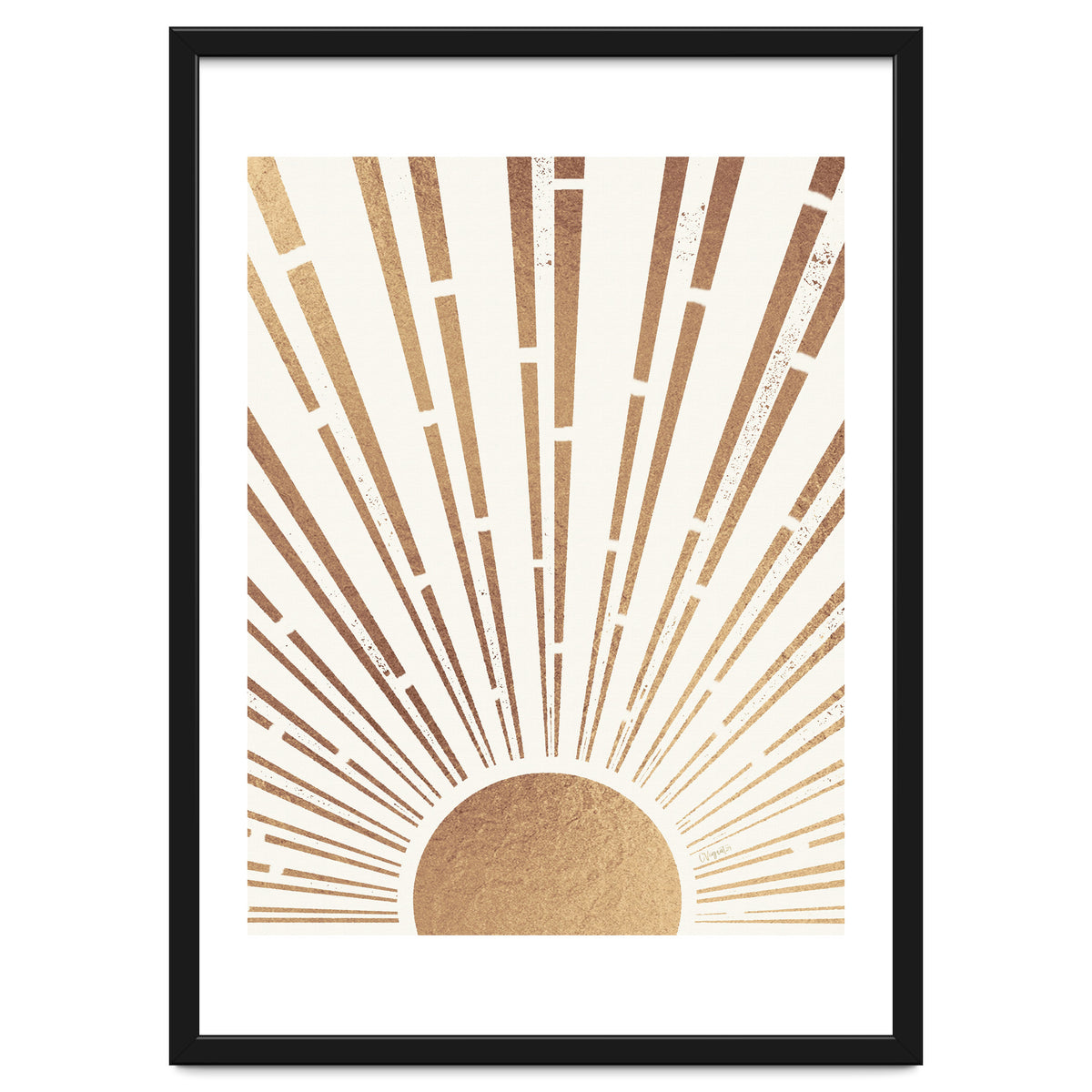 Sun Shines Inside You Gold