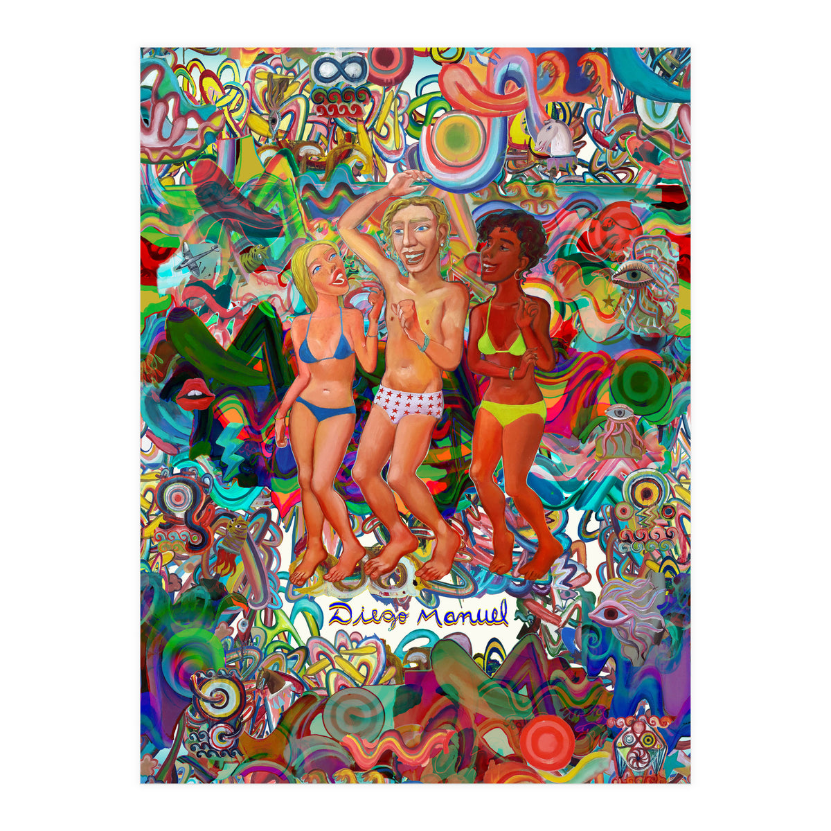 Graffitis 2021 Tapiz 93 (Print Only)