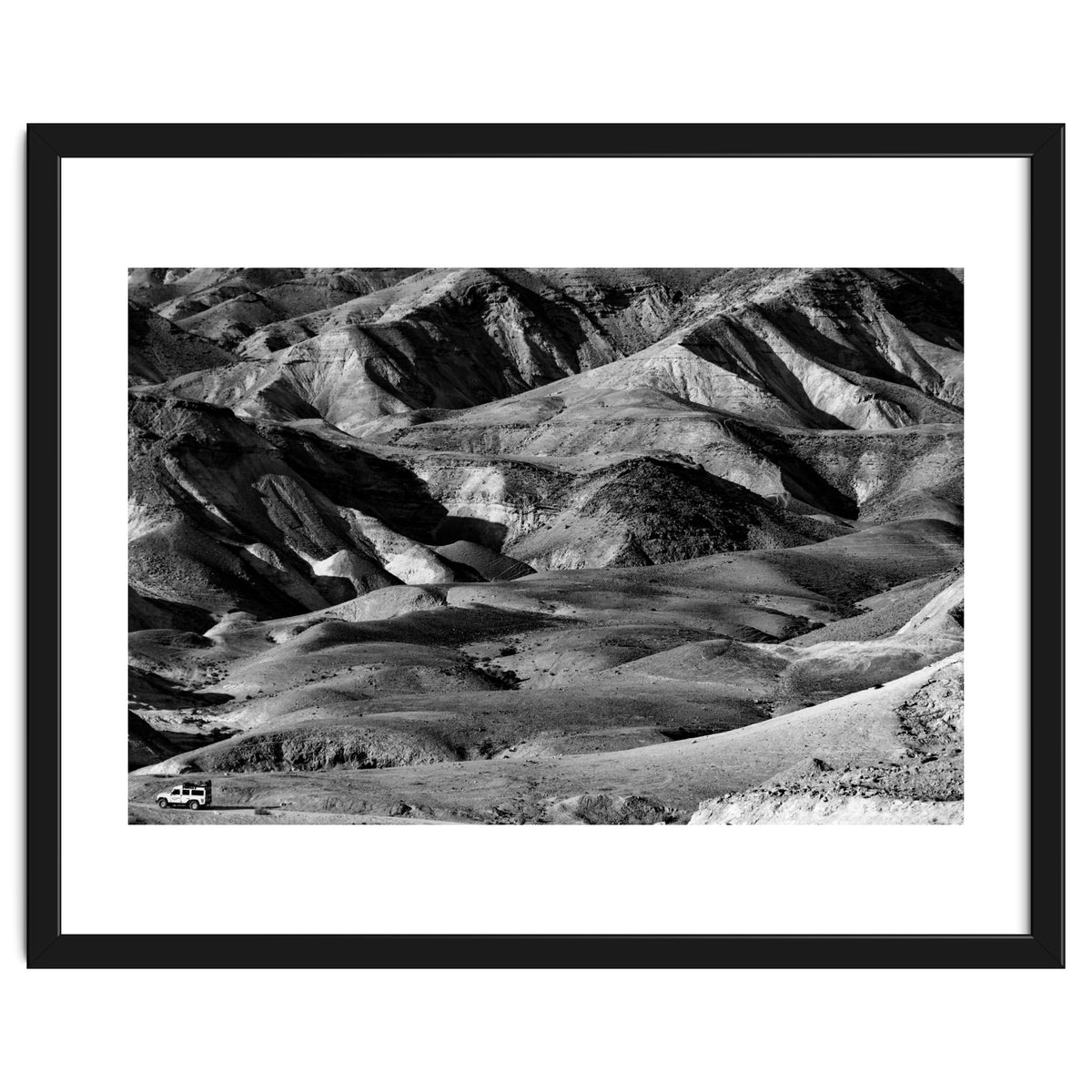 Driving across the Judean Desert