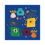 Gardening Dreams Night Blue  (Print Only) thumbnail