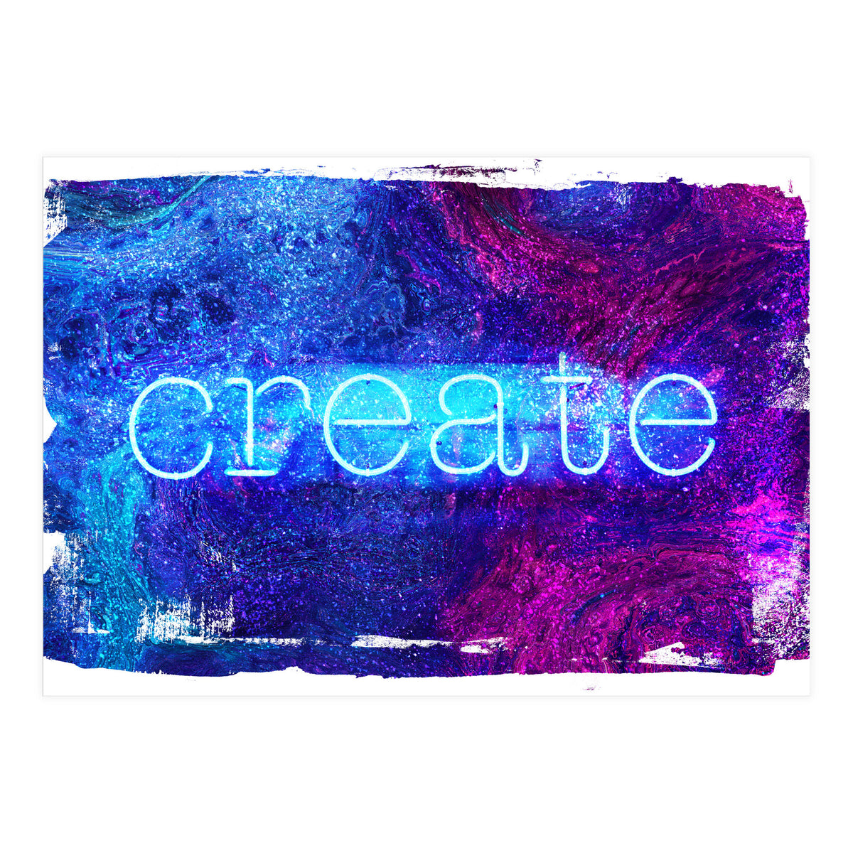 Neon Collection - Create (Print Only)