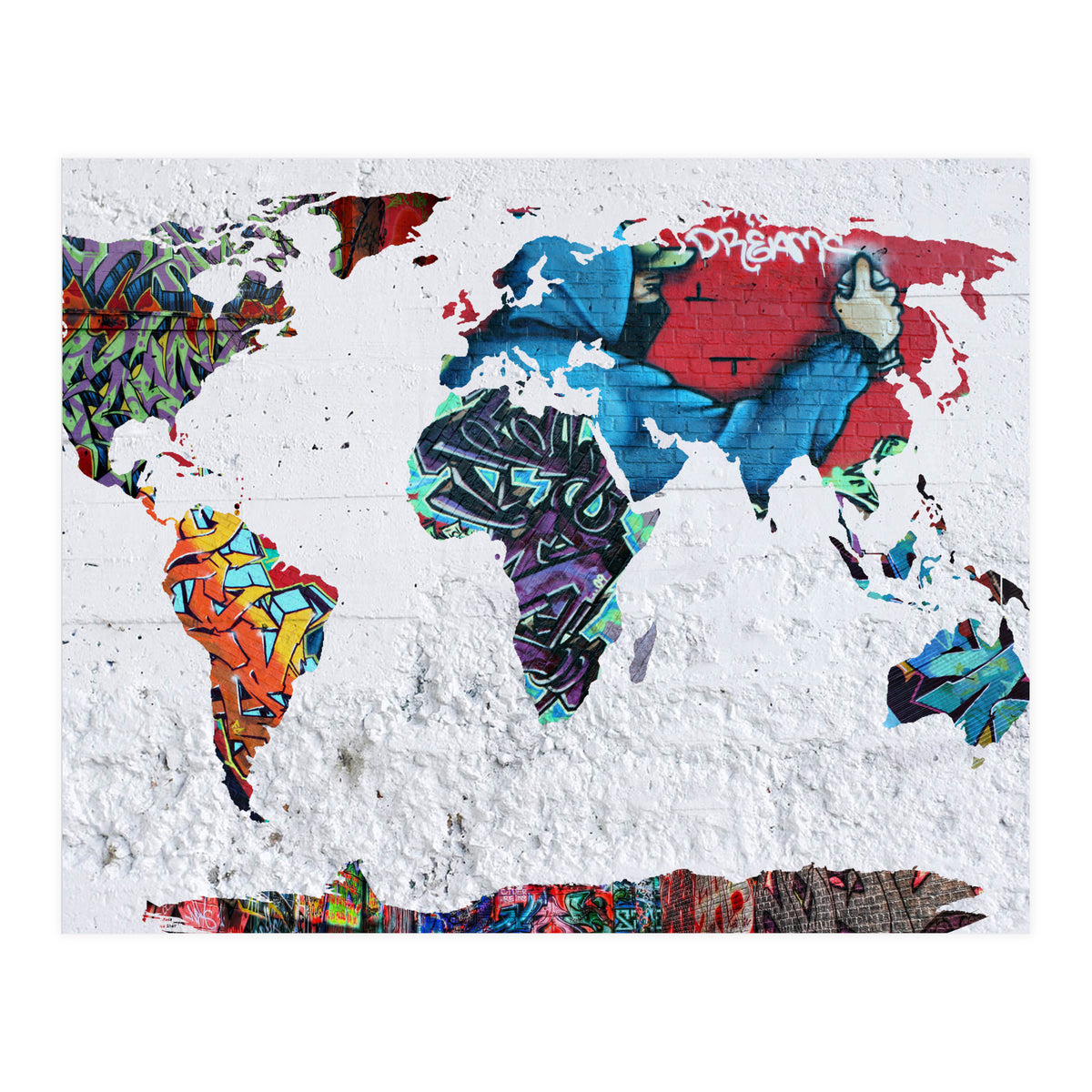 Map Graffiti (Print Only)