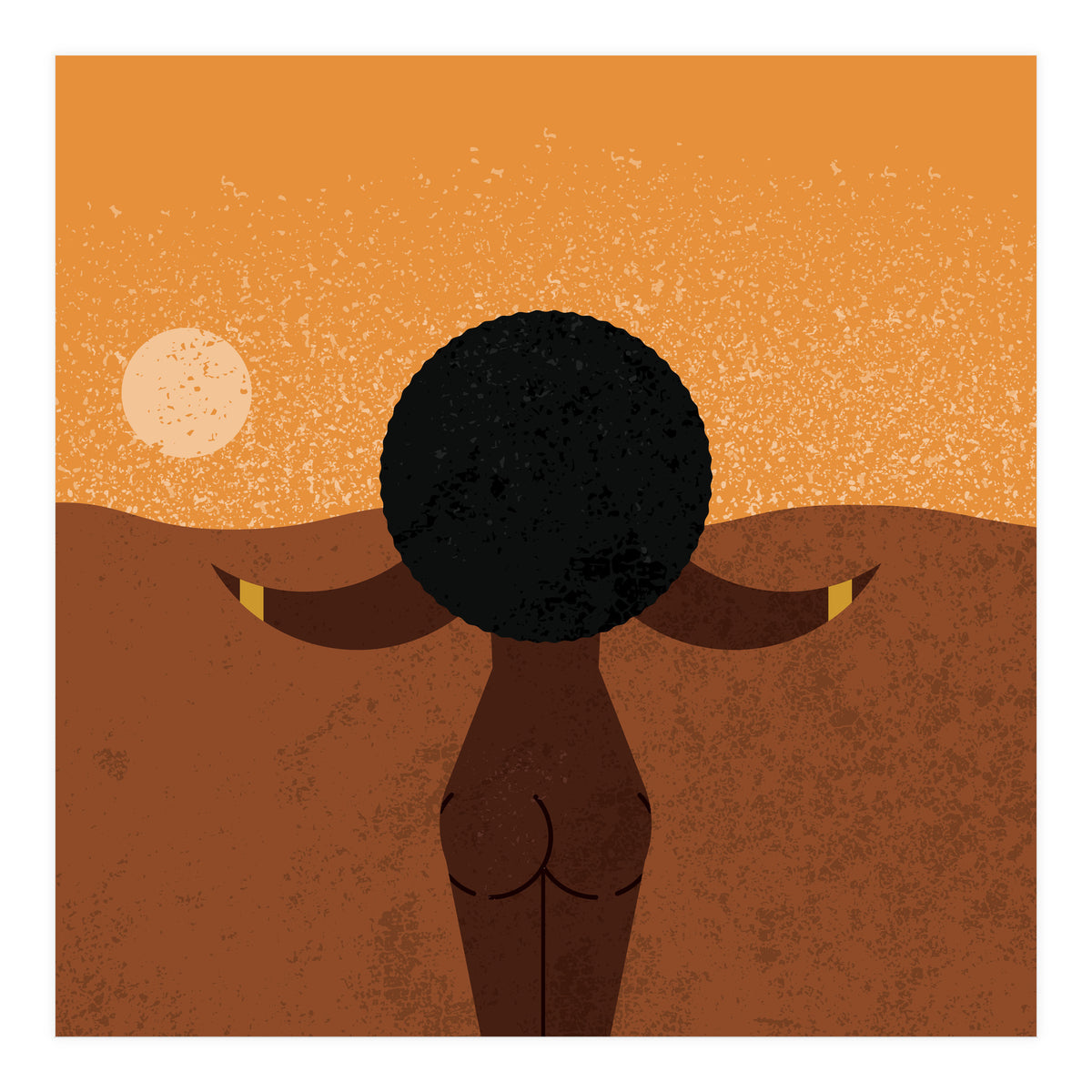 African Woman (Print Only)