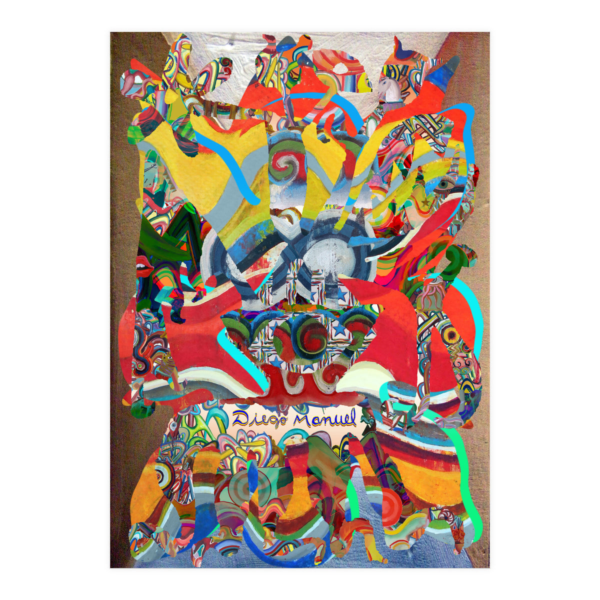 Pop Abstract Escena 2023 26 (Print Only)