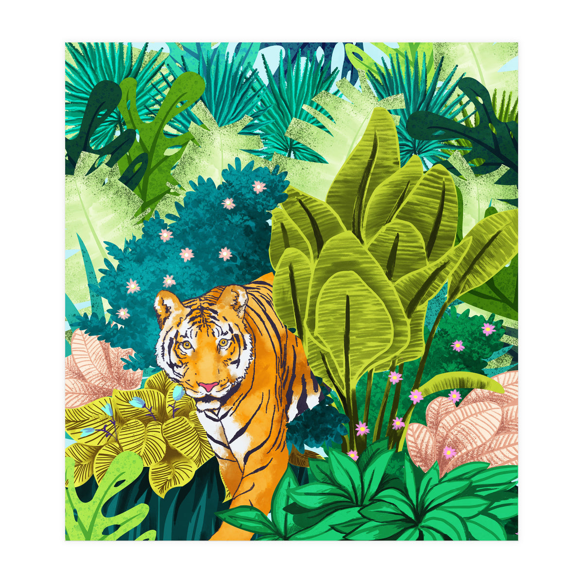 Jungle Tiger (Print Only)