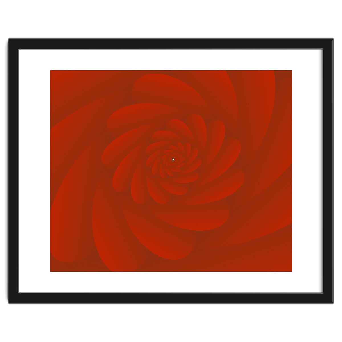 3 D Image Abstract Rose Flower ART