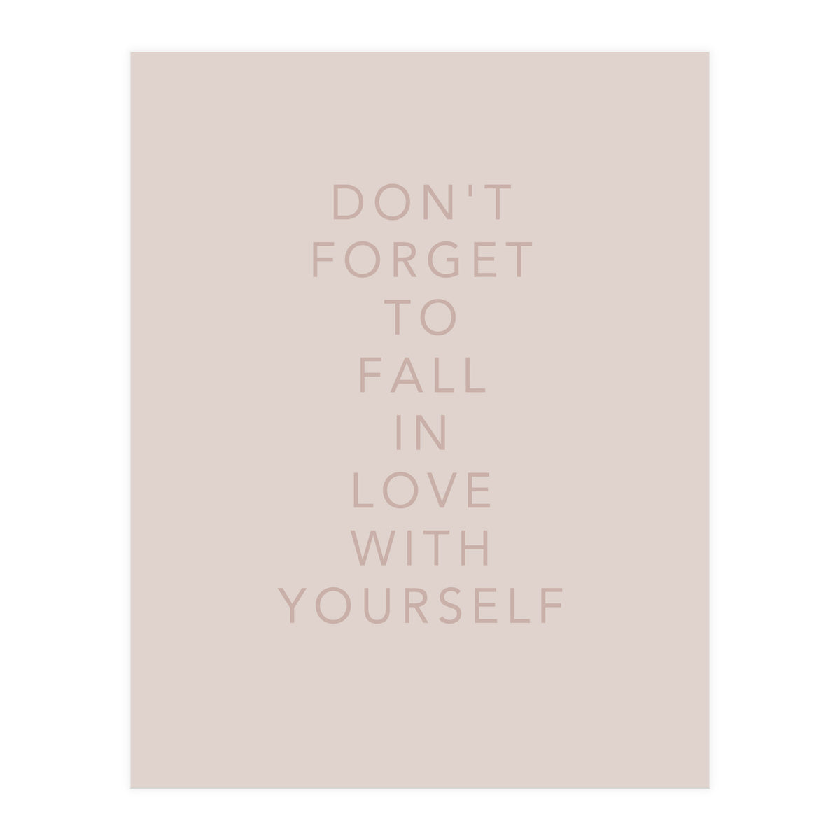 YOURSELF (Print Only)