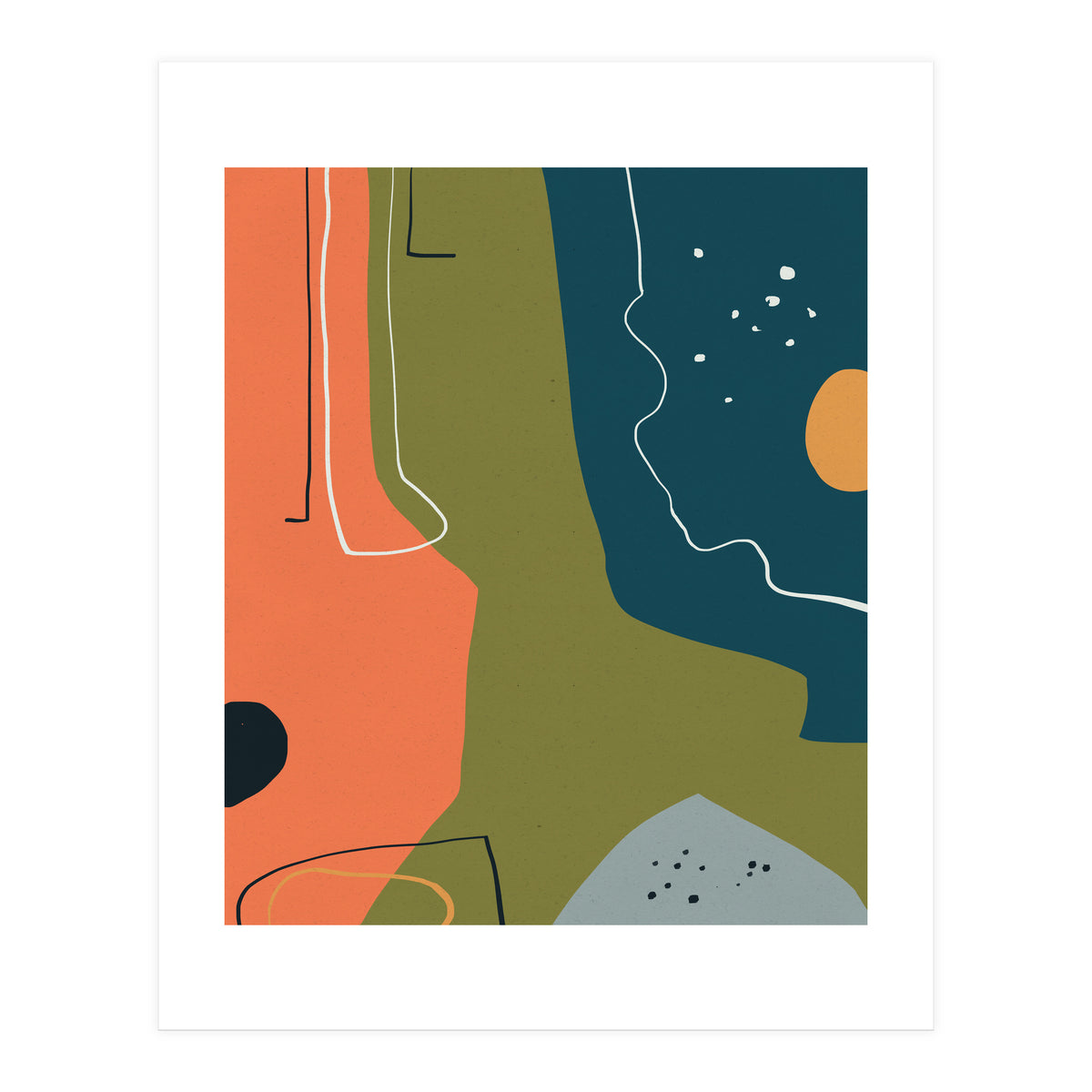 The Abstract Thinker & A Starry Night (Print Only)