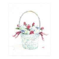 Basket of Roses (Print Only)