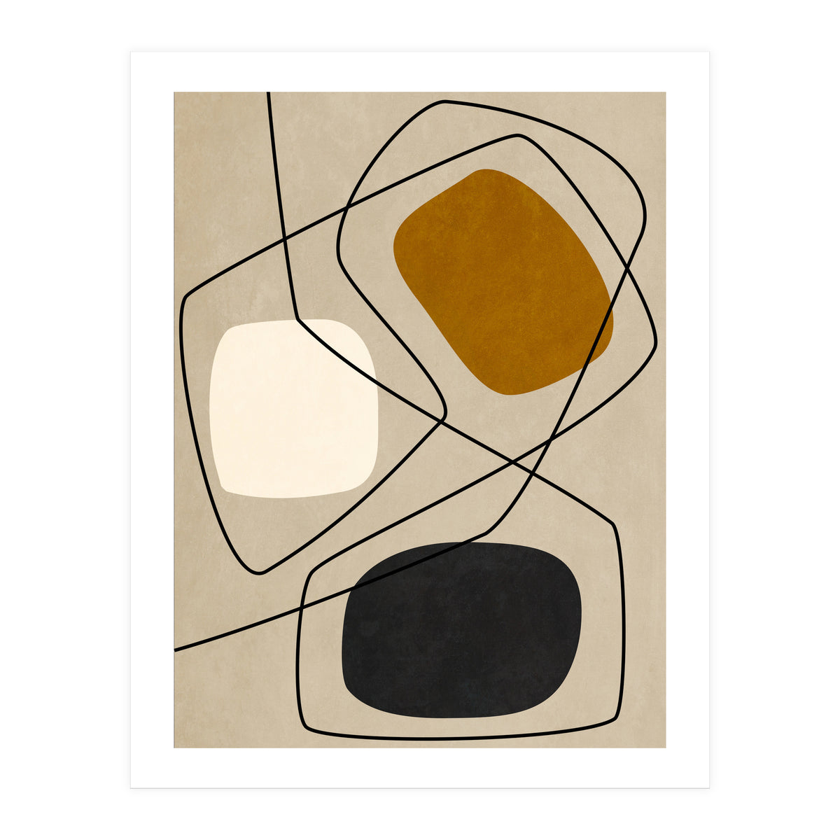 ORGANIC SHAPES - TN01 (Print Only)