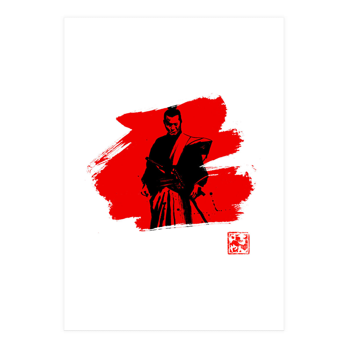 Soleil red (Print Only)