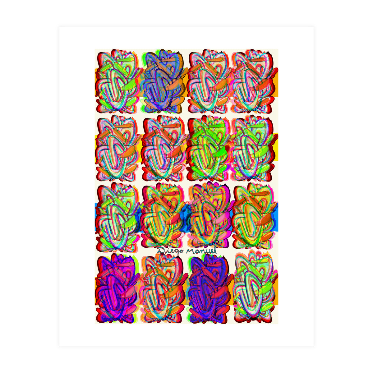 Graffitis 2021 Tapiz 128 (Print Only)