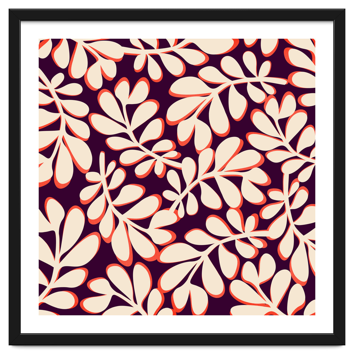 Mid Mod Playful Dark Botanical