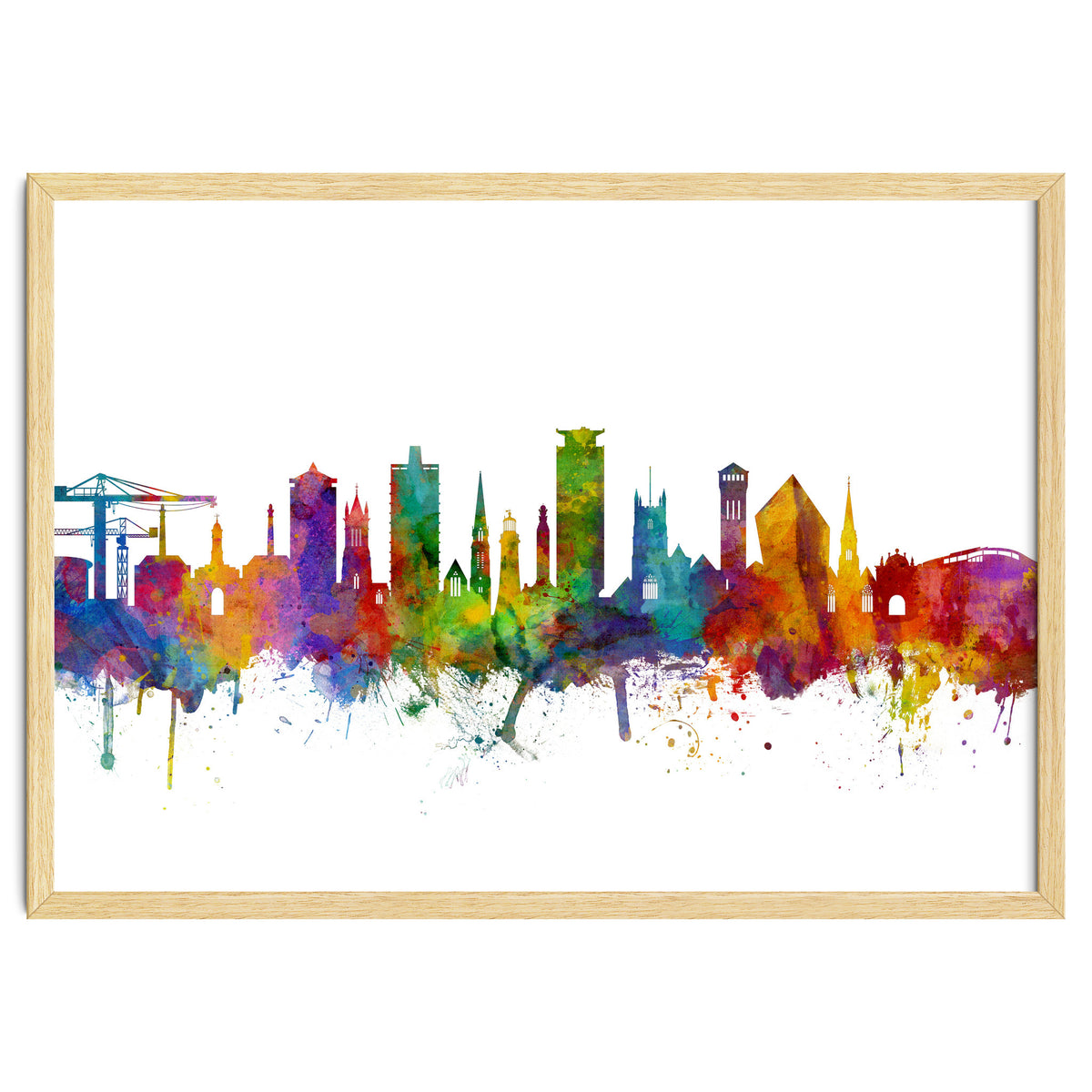 Plymouth England Skyline