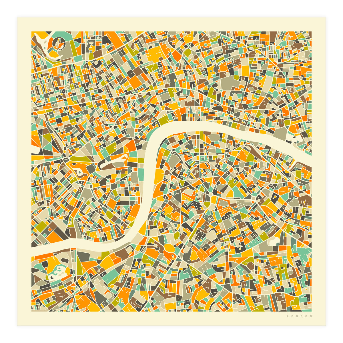 LONDON MAP (Print Only)