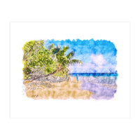 Tropical Island (Print Only)