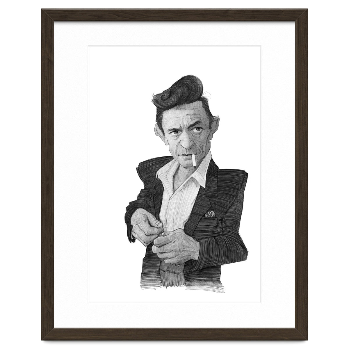 Johnny Cash Portrait