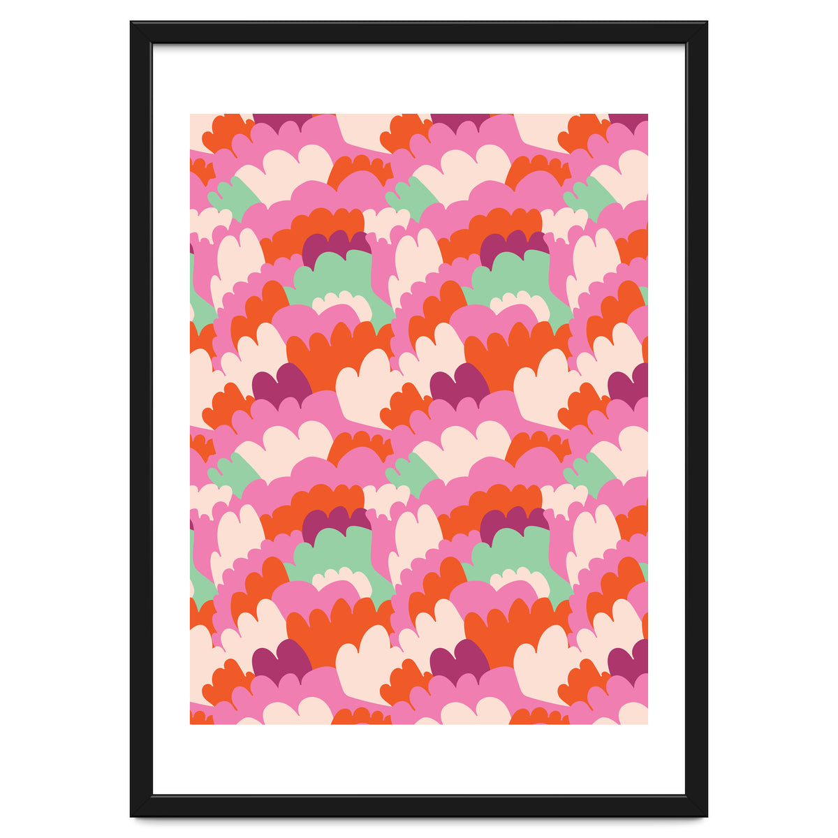 Cute Rainbow Abstract Pattern