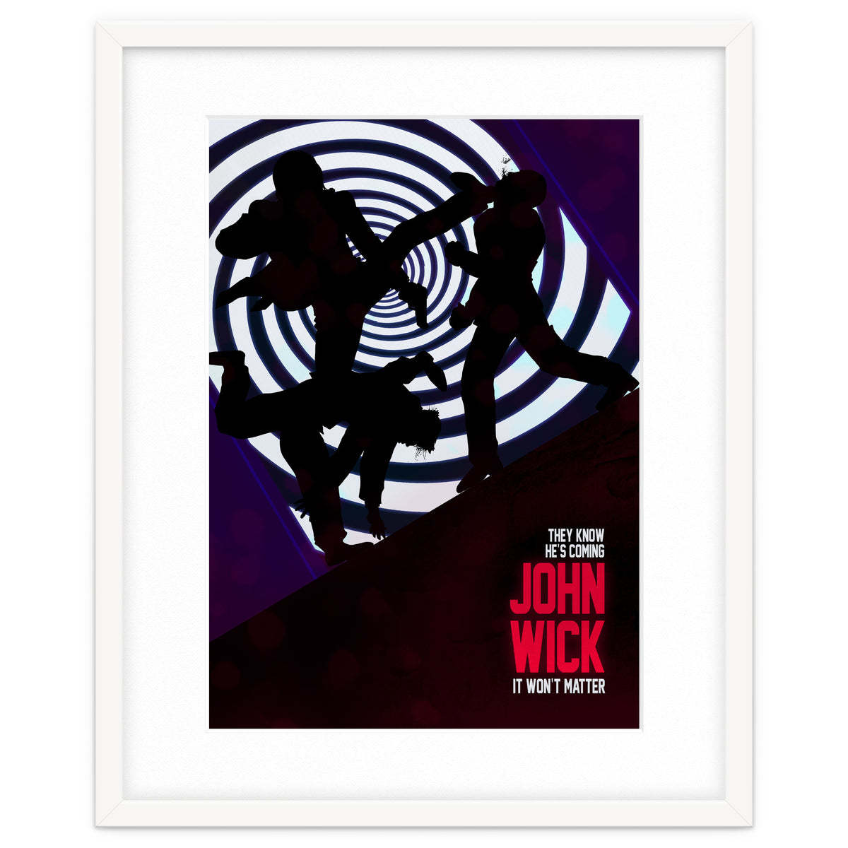 John Wick Minimal Movie Poster