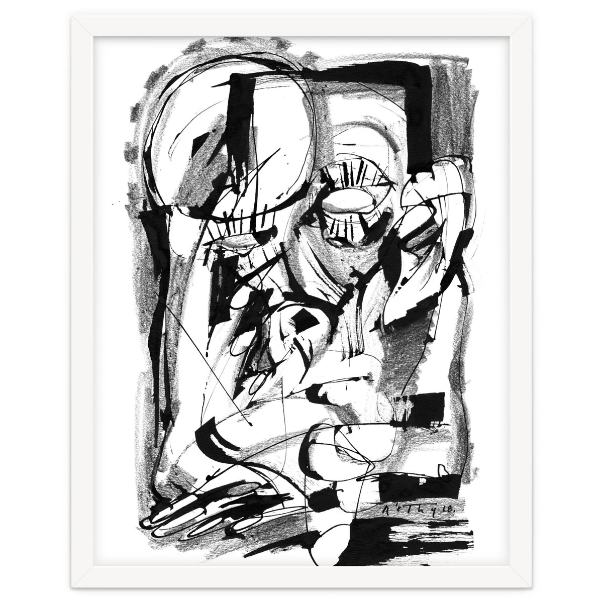 Power of the Mind - b&w