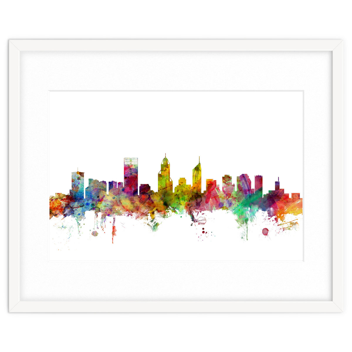 Perth Australia Skyline