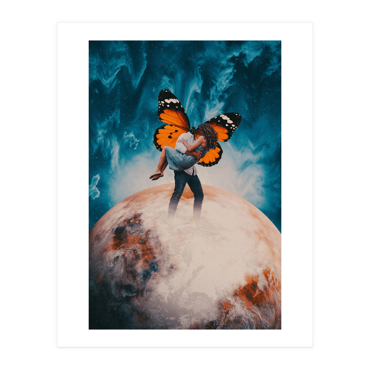 A desert around me (Print Only)