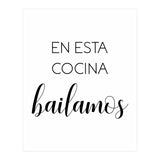 In This Kitchen We Dance (Spanish) (Print Only) thumbnail