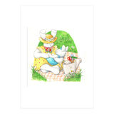 Momma Bunny & Baby (Print Only) thumbnail