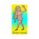 Chica Selfie 3d 2 (Print Only) thumbnail