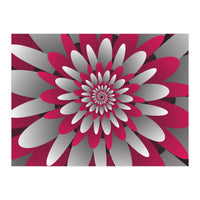 Paper Cut Flower Spiral (Print Only)