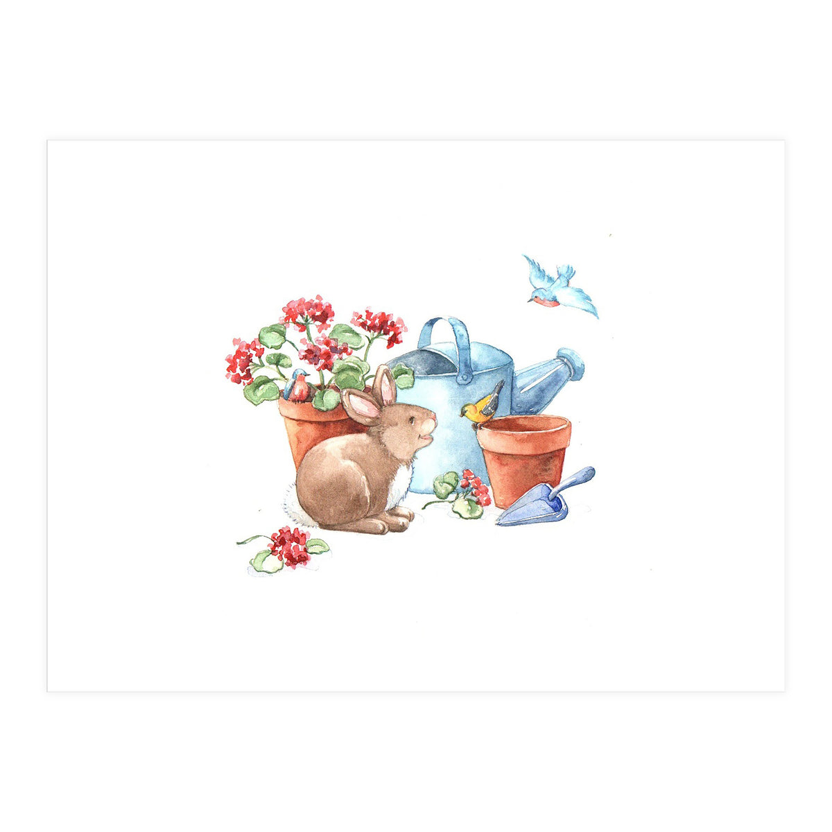 Bunny & Friends (Print Only)
