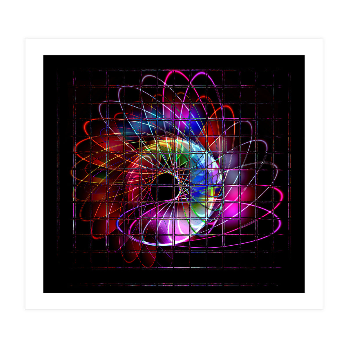 Illuminated helix #3 (Print Only)