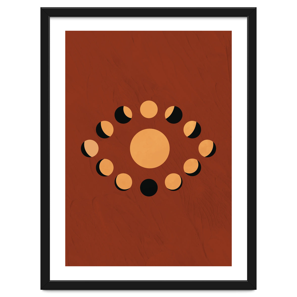 Lunar Eclipse Moon Illustration