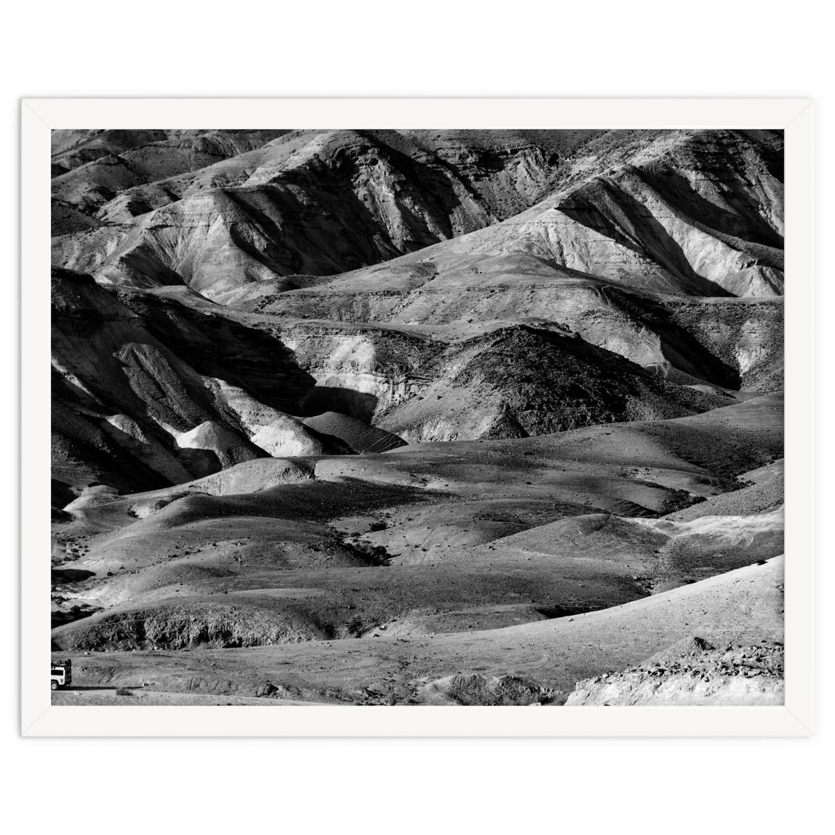 Driving across the Judean Desert