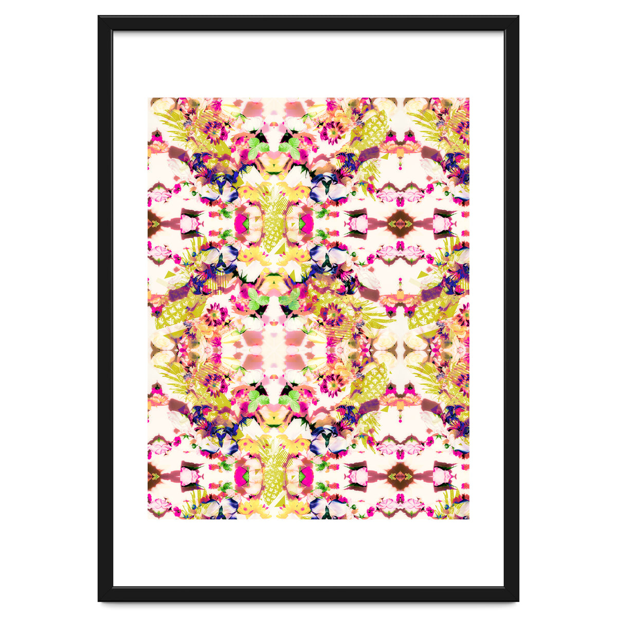 Painting mosaic - Abstract nature