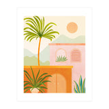 Tropical Mountain Village (Print Only) thumbnail