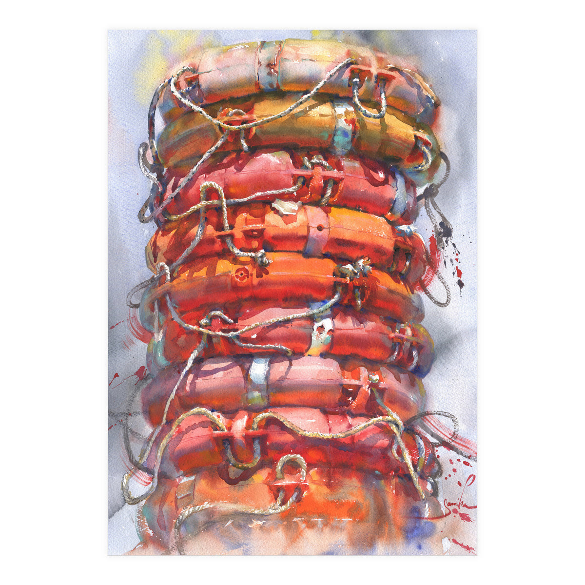 life buoys (Print Only)