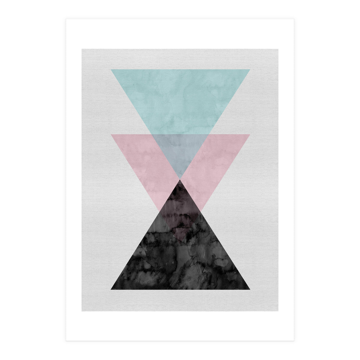 Geometric Watercolor I (Print Only)