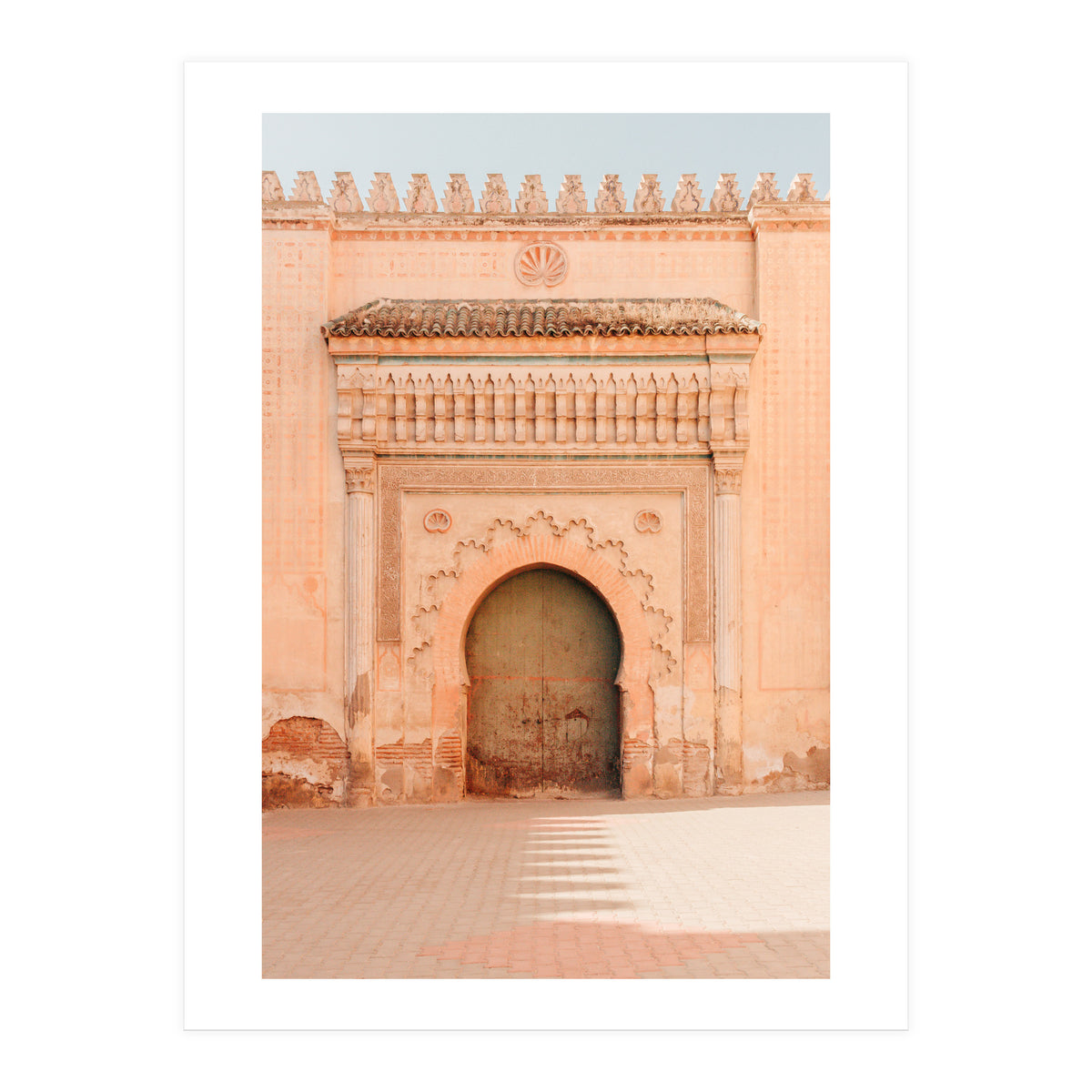 Grand Moroccan Door Marrakech (Print Only)