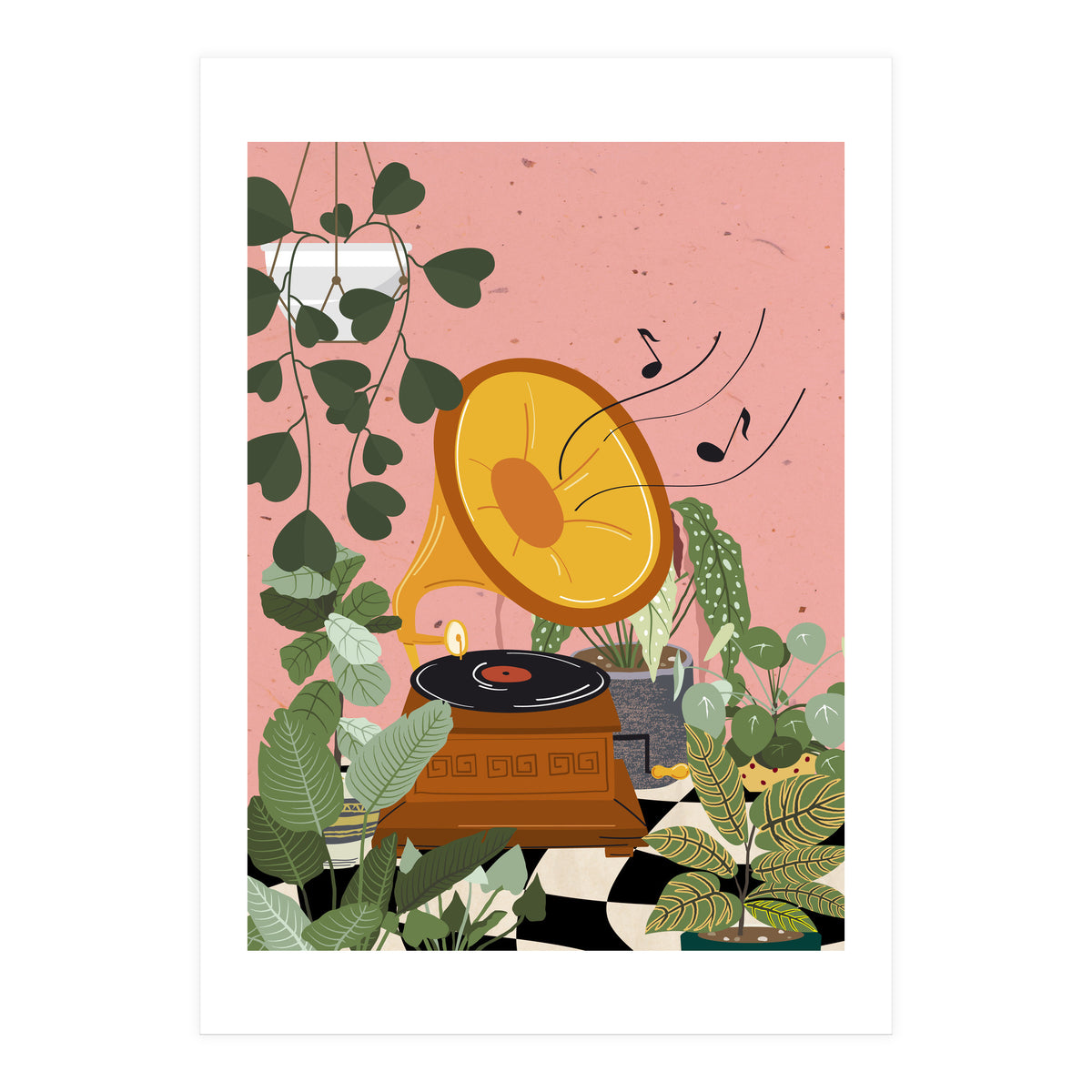 Music in My Garden (Print Only)