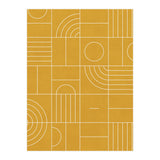 My Favorite Geometric Patterns No.22 - Mustard Yellow (Print Only) thumbnail