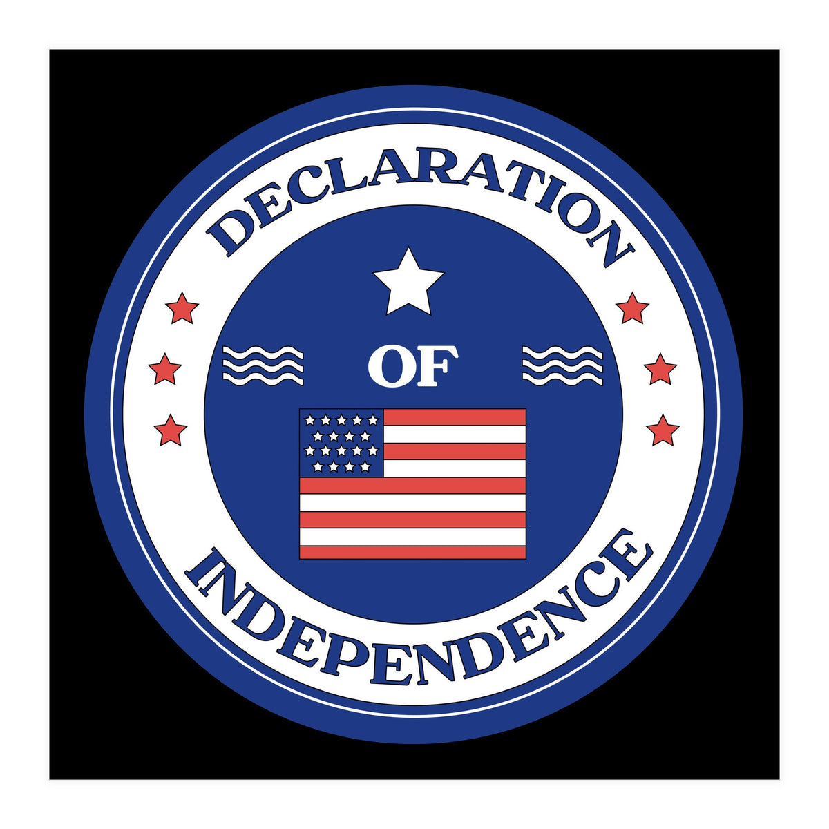 4th Of July independence. (Print Only)