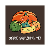Cute Autumn Squash (Print Only)