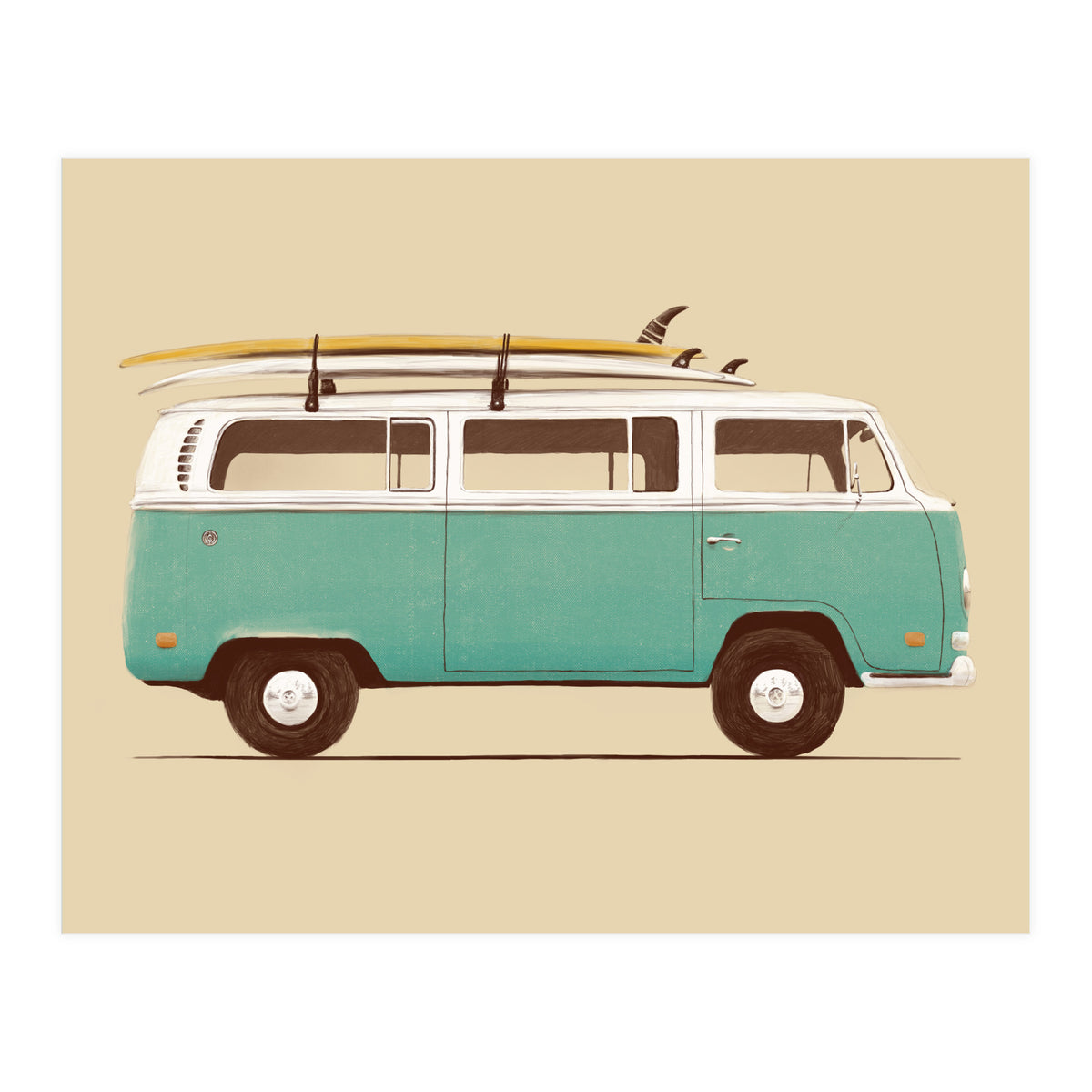 Blue Van (Print Only)